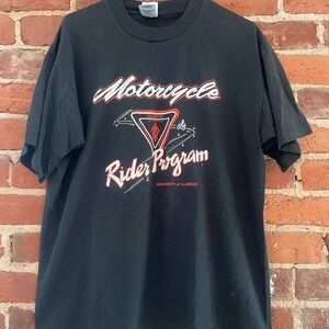 Motorcycle Rider Program Graphic Tee